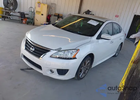 2015 Nissan Sentra Sr из США, поврежденный, VIN 3N1AB7AP1FY334798
